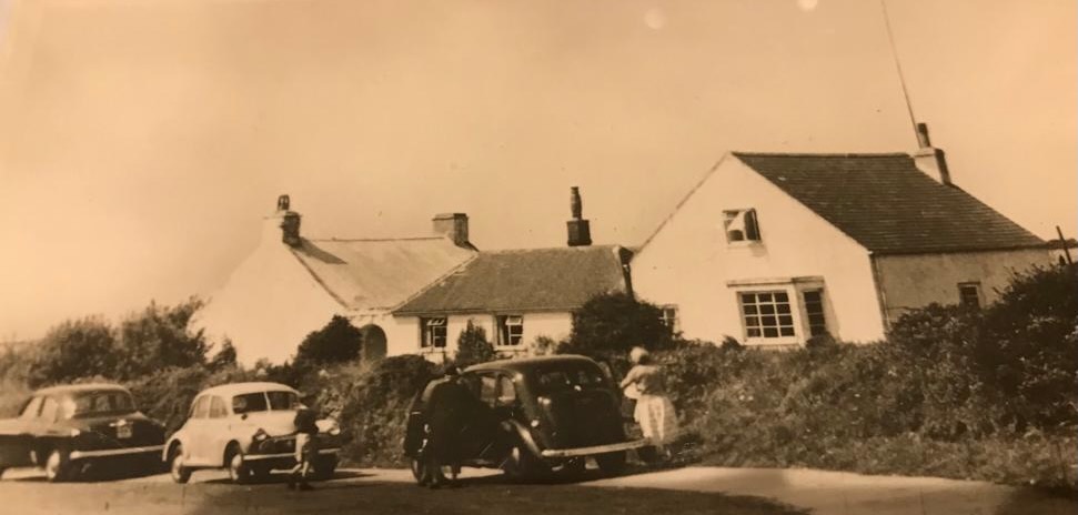 The original Lobster Pot building in Church Bay, 1946